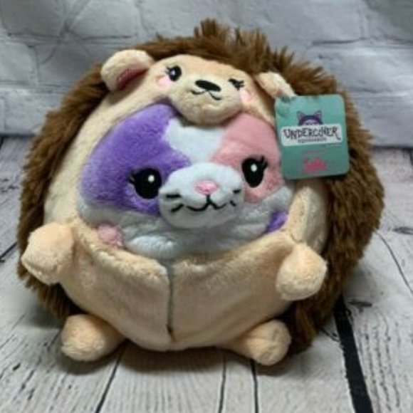 NEW Justice Undercover Squishable Plush in Disquise 7" Collette Cat in Hedgehog - Picture 1 of 2